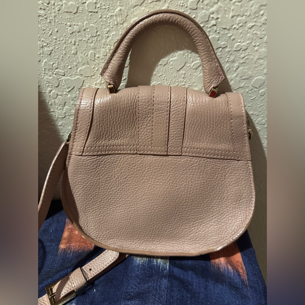 DeMellier Pink Mini Venice Saddle Bag - Picture 5 of 6